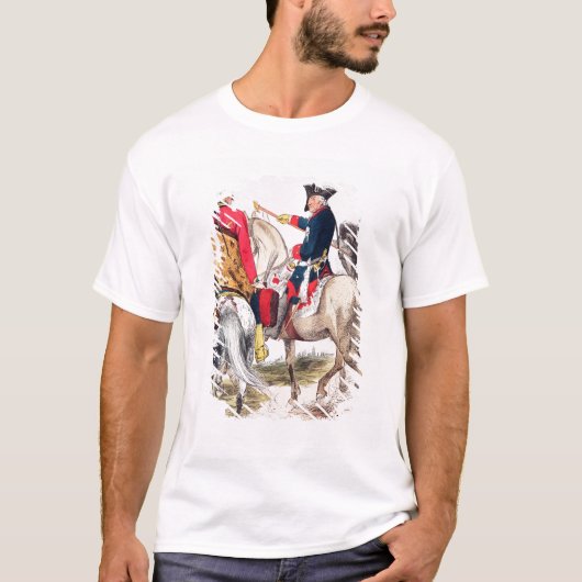 T-shirt Frederick II le grand (Devant)