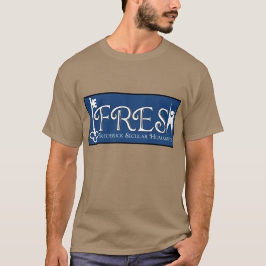 T-shirt Frederick Secular Humanists logo complet (Devant)