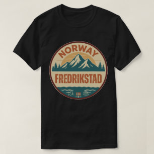 T-shirt Fredrikstad, Norge Norvège