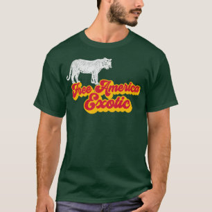 T-shirt Free America Exotic2
