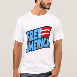 T-shirt Free America Tee XL-Graphic