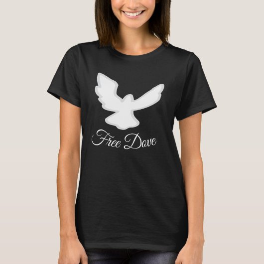 T-shirt Free Dove (Devant)