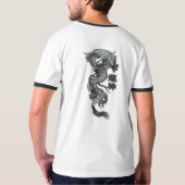 T-shirt free-dragon-tattoo-flash-a001 (Dos entier)