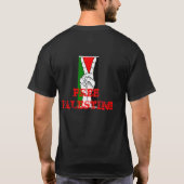 T-SHIRT FREE GAZA (Dos)