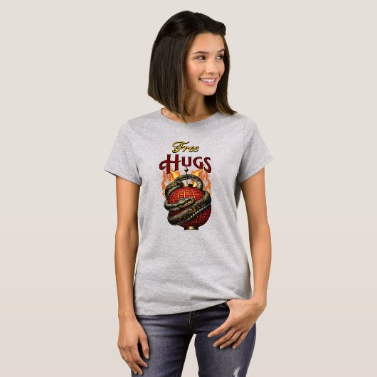 T-shirt Free Hugs Boa Constrictor