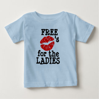 T-shirt "Free Kisses for the LADIES"