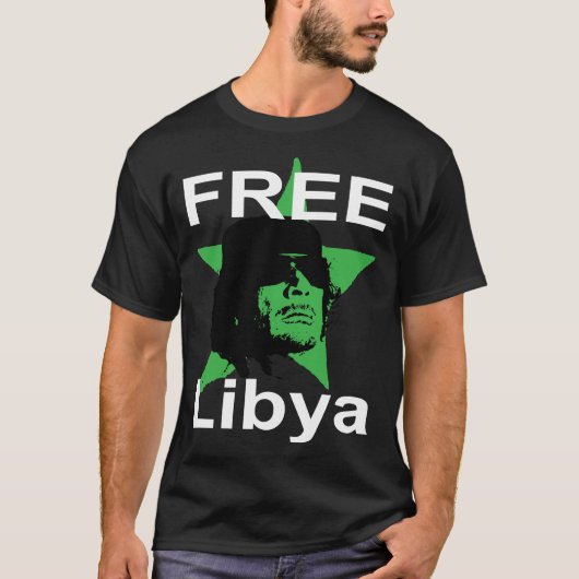 T-shirt Free Libya (Devant)