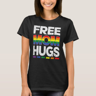 T-shirt Free Mom Hugs Rainbow Pride