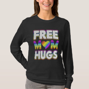 T-shirt Free Mom Hugs Rainbow Pride