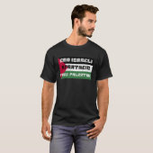 T-shirt Free Palestine End Israeli Apartheid Stand With Pa (Devant entier)