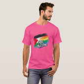 T-shirt Free Palestine Pride (Devant entier)