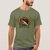 T-shirt Free Palestine Shield (Devant)