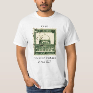 T-shirt "Free Palestine"   Stempel "Historisch Pal