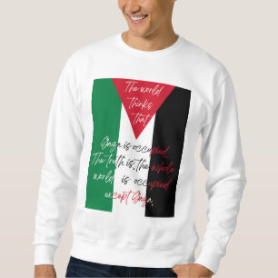T-shirt Free Palestine - Sweatshirt Sauver Gaza