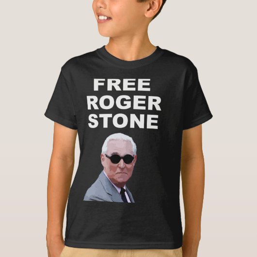 T-shirt Free Roger Stone (Devant)