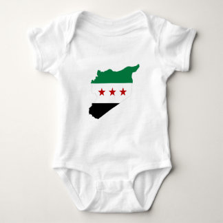 T shirt - Free Syria kaart