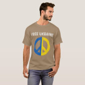 T-shirt Free Ukraine I Stand With Ukraine Support Ukraine (Devant entier)