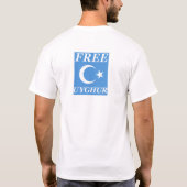 T-SHIRT FREE UYGHUR (Dos)