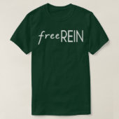T-shirt Free White (Design devant)