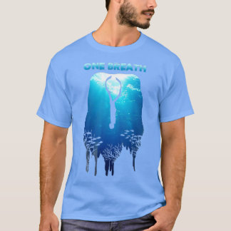 T-shirt Freediving One Breath
