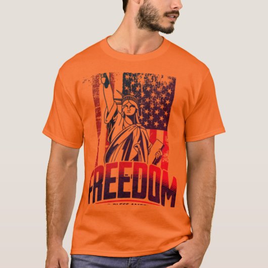 T-shirt freedom (Devant)
