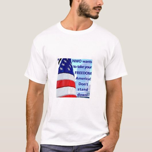 T-shirt Freedom America (light) (Devant)