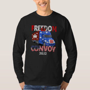 T-shirt Freedom Convoy 2022 À L'Appui Du Mandat Des Camion