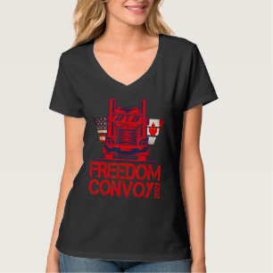 T-shirt Freedom Convoy 2022 Soutenez notre convoi de camio