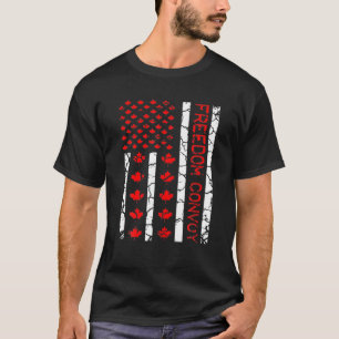 T-shirt Freedom Convoy 2022 Soutien aux camionneurs canadi