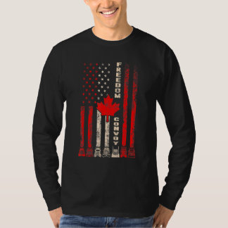 T-shirt Freedom Convoy 2022 Soutien Mand de camionneurs ca