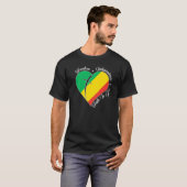 T-shirt Freedom Independence Faith In God Christian Congo (Devant entier)
