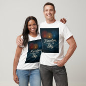 T-shirt Freedom Lights the Sky, 4 juillet leur design. (Unisexe)