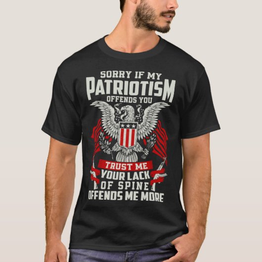 T-shirt Freedom Over Fear Pro Gun USA Flag 2e amendement 2 (Devant)