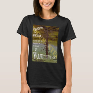 T-shirt Freedom Tree Tee - Liberté d'expression