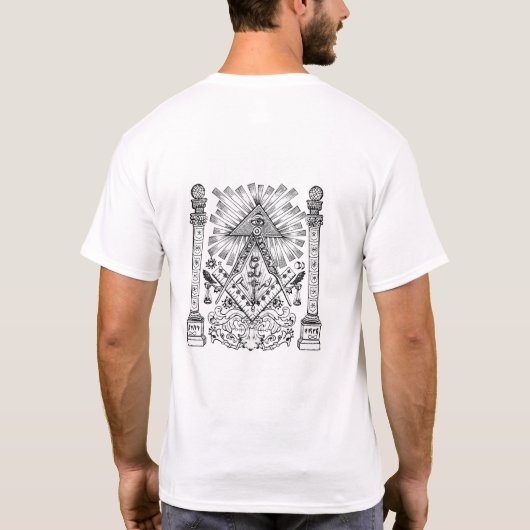 T-shirt Freemason (Dos)