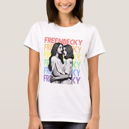 T-shirt Freen Becky fan paen kan kan (Devant)