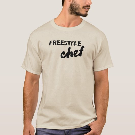 T-shirt Freestyle Chef Cook Restaurant Accueil Cuisine Foo (Devant)