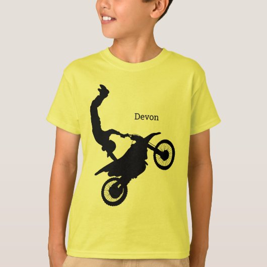 T-shirt Freestyle Motocross tricks (Devant)