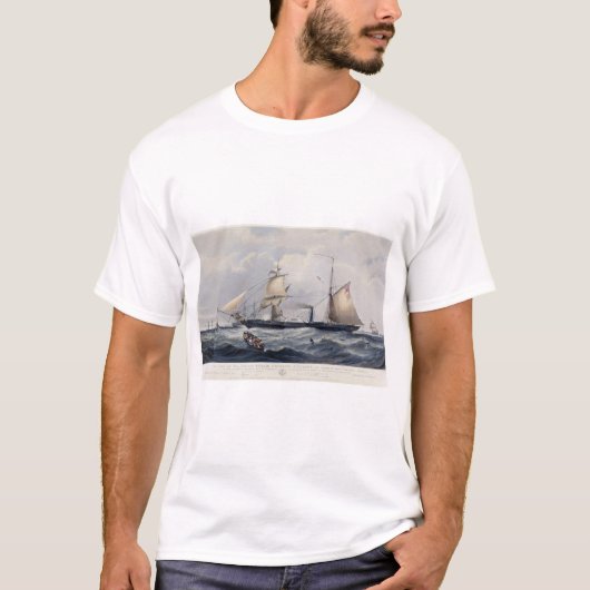 T-shirt Frégate Cyclope HMS 1839 (Devant)