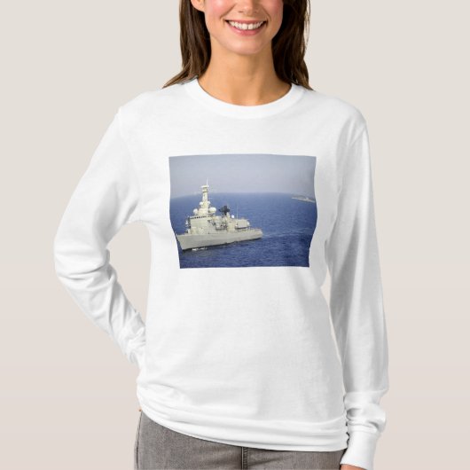 T-shirt Frégate de marine portugaise NRP Bartolomeu Dias (Devant)