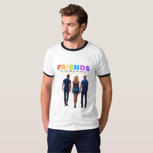 T-shirt freinds (Devant entier)