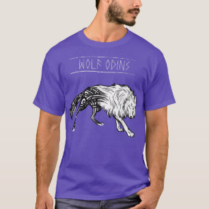 T-shirt Freki Geri Wolf Odin Wotan Dieu nordique Valhalla