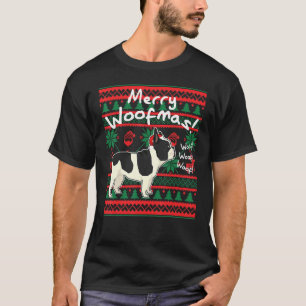 T-shirt French B-Ulldog Merry Woofmas U-Gly Christmas Swea