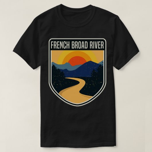 T-shirt French Broad (Design devant)