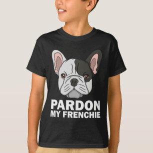 T-shirt French Buldog Design For Men Women Pardon My Fren