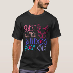 T-shirt French Buldog Maman Meilleur Frenchie Maman Ever P