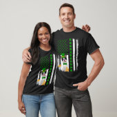 T-shirt French Bulldog Dog Lover St Patrick's Day Puppy (Unisexe)