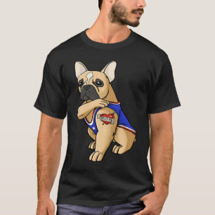 T-shirt French Bulldog Frenchie Frenchie Love Mom