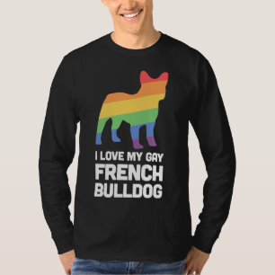 T-shirt French Bulldog Funny Gay Dog Lgbt Pride