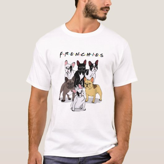 T-shirt French Bulldog Lover (Devant)